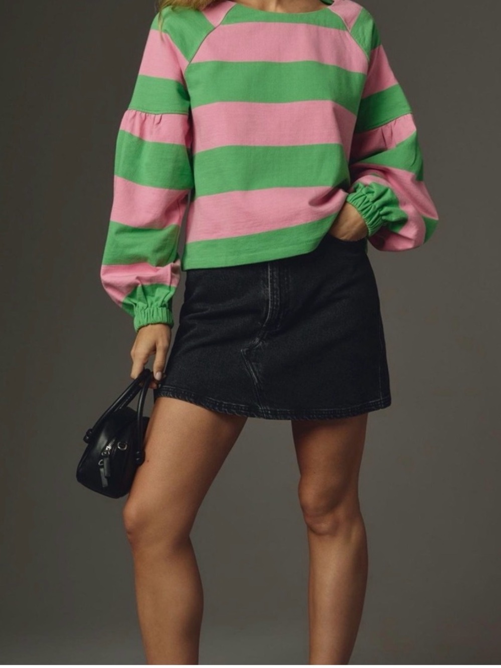 Maeve French Terry Sweatshirt from Anthropologie NWT size M